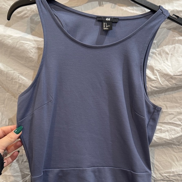 H&M Sleeveless Navy Mini Dress - Picture 4 of 5